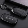 Zinc Alloy Leather Car Key Case Cover Shell For Mercedes-Benz C S GLC EQE EQS Class W223 X254 V297 V295 W206 S206 X206 Accessory CH1