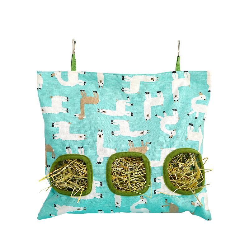 Heufütterungstasche mit großer Kapazität für Kaninchen und Meerschweinchen