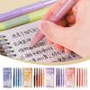 5PCS New Soft Grip Gel Pen 0.5mm Quick Drying Black Pen Ballpoint Pen Writing Tool