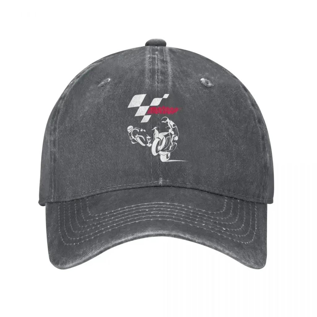 MotoGP Super Bikes Grand Baseball Caps Vintage Distressed Motorcycle Racing Pullover Headwear Unisex Women Outdoor Workouts Hats