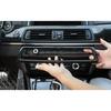 For BMW 5 Series 2011-2017 Central Console Air Outlet Vent Trim ABS Carbon Fiber