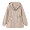 Women's Casual Long Sleeve Hooded Zip Up Sweatshirt for Everyday Wear