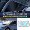 Auto Parts For Volkswagen ID.5 E39 ~2025 Car Front Window Sun Visor Blocks UV Refletive Parasol Sunshade Protector Cover