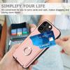 Card Holder Slots Ring Bracket Cover Phone Case For iPhone 12 12Pro 12ProMax 12Mini 11ProMax 11Pro XSMax XR XS 8Plus 7Plus SE 13Pro 14Pro 15Pro 16Pro