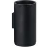 Wall-mounted Glass Zone Denmark Rim, Black for the Bathroom