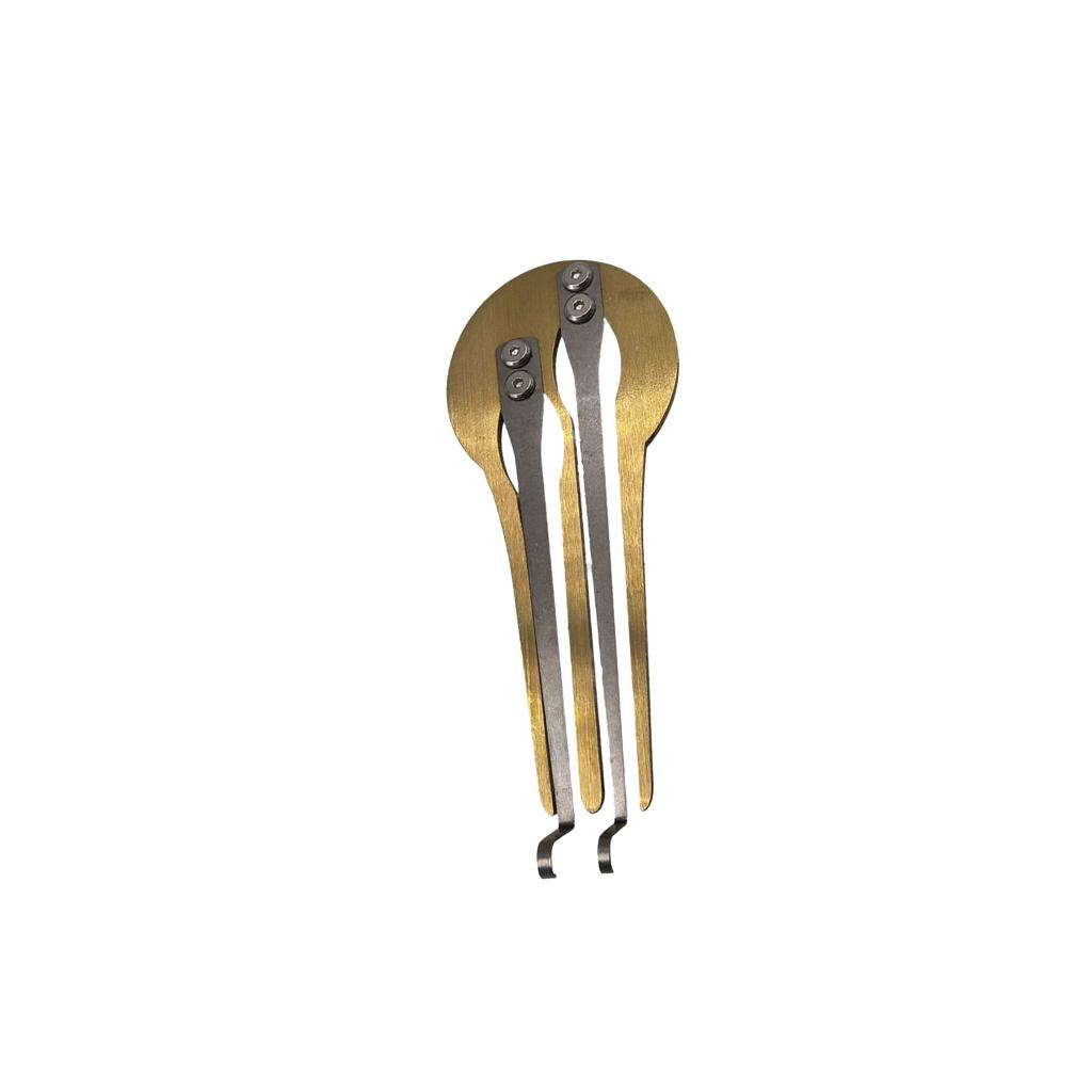 Scacciapensieri Strumento Musicale per Bocca Portatile Tradizionale Folk Scacciapensieri Facile da Imparare Ance in Metallo Ottone per Musica Etnica
