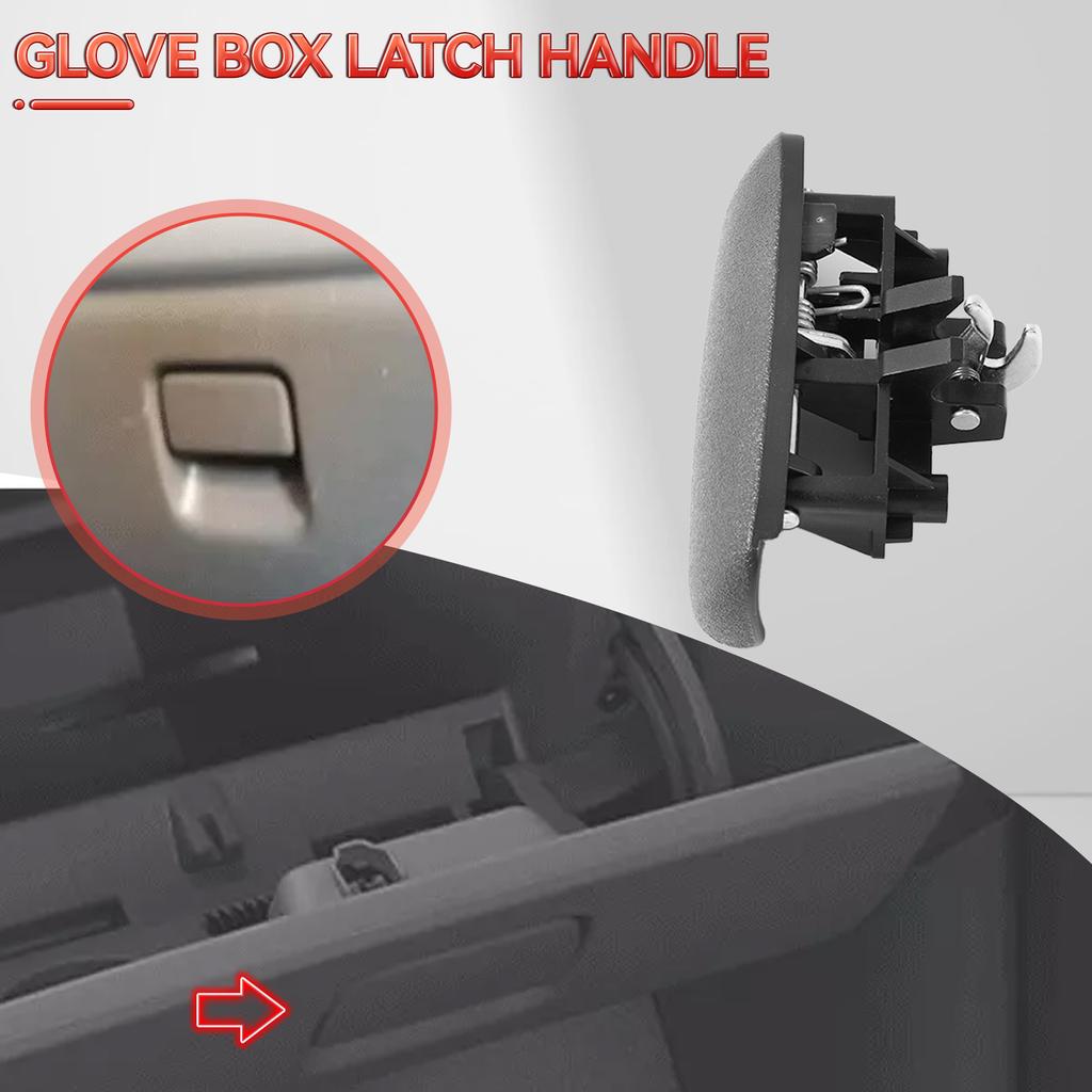 Auto Handschuhfach Öffnungsgriff Verriegelung Entriegelung Deckelgriff Ersatz Passend Für Dodge 97-00 Dakota 98-00 Durango 5EM34LAZ Autozubehör