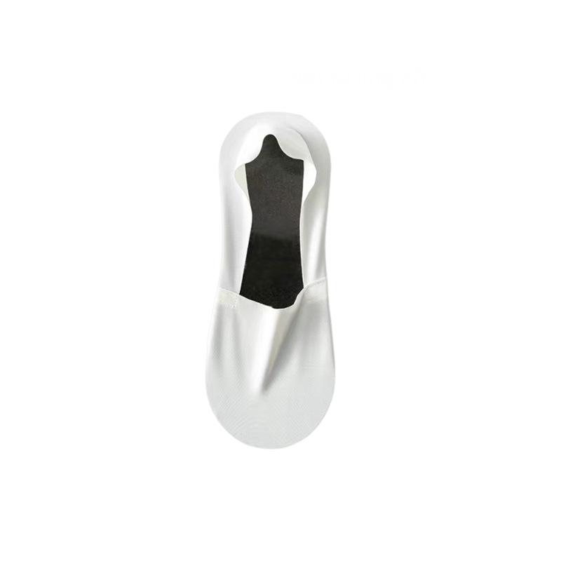 Men's Non-Slip No-Show Boat Socks - Thin, Seamless, Low-Cut, Pure Cotton, Ice Silk.