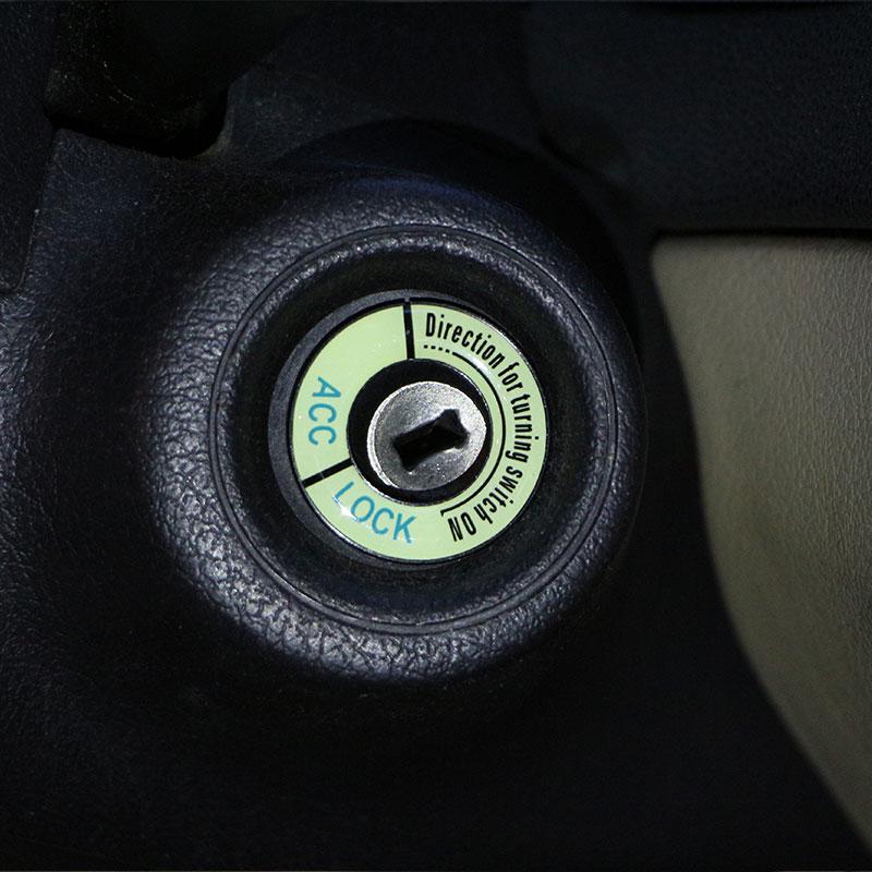 Car Ignition Key Ring Cover Decorative Trim Sticker for Peugeot 2008 308 301 307 408 508 407 3008 208 Citroen Accessories