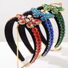 Hairband - Retro-style Butterfly Wide-edge Velvet Hairband - Elegant and Stylish, Highly Versatile Hair Accessory for Women