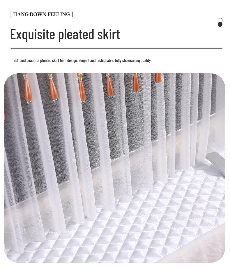 Chinese Style Lace LCD TV Dust Cover - 55-75 Inch, Wall Mount Compatible (Use Without Removal)