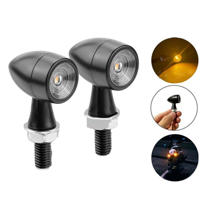 2pcs 12V 12LED Turn Signal Light Indicators Blinker Light Flashers Lighting High-power Universal Motorcycle Accessories