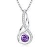 S925 Sterling Silver Women's Necklace Trendy Zircon Cross Pendant Birthday Gift  European American