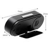 Car Mini Electronic Clock Time Watch Auto Dashboard Clocks Luminous Thermometer Black Digital Display Car Accessories