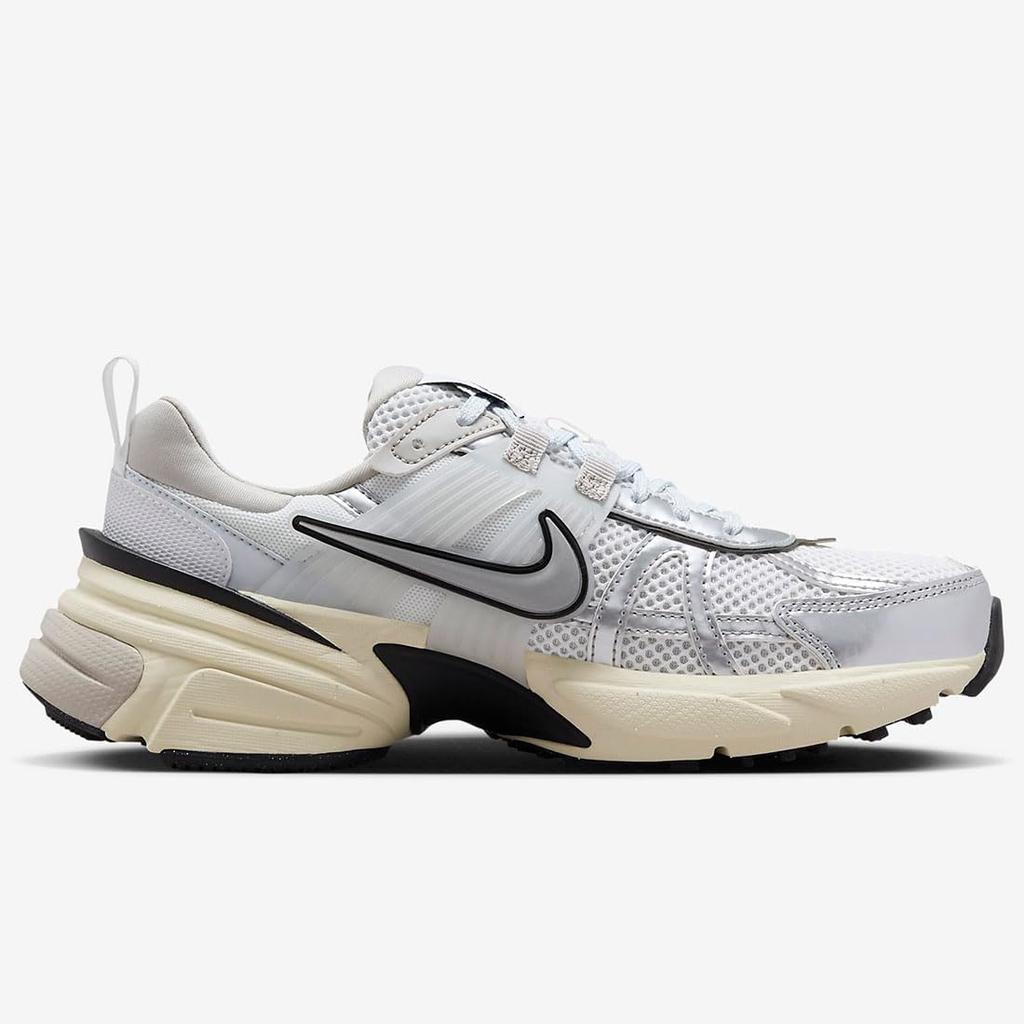 Nike V2K Run W V2K Summit Iron Authentic Nike Japan Size RUN, White/Pure Platinum/Light All/Metallic Silver, FD0736-100, Product, 29.0cm