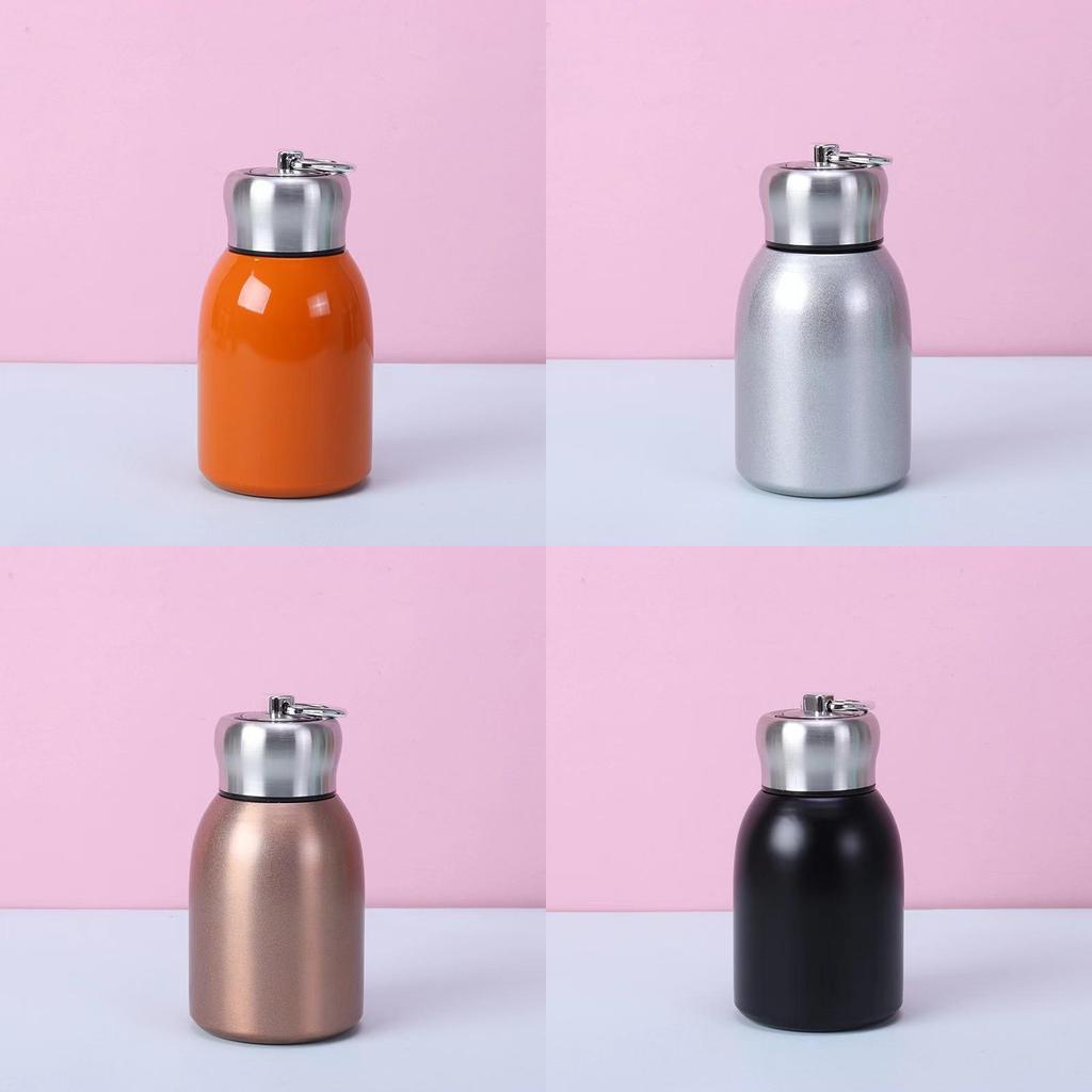 Steel Mini Stainless Water Bottle Insulated Vacuum Hot Cold Thermos Gift Cup