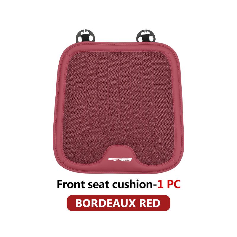 Car Seat Cover Universal Anti Slip Protector Ice Silk Cool Mat For KIA gt gtline Xline ceed Forte RIO STINGER Seltos K3 K4 lqrd40