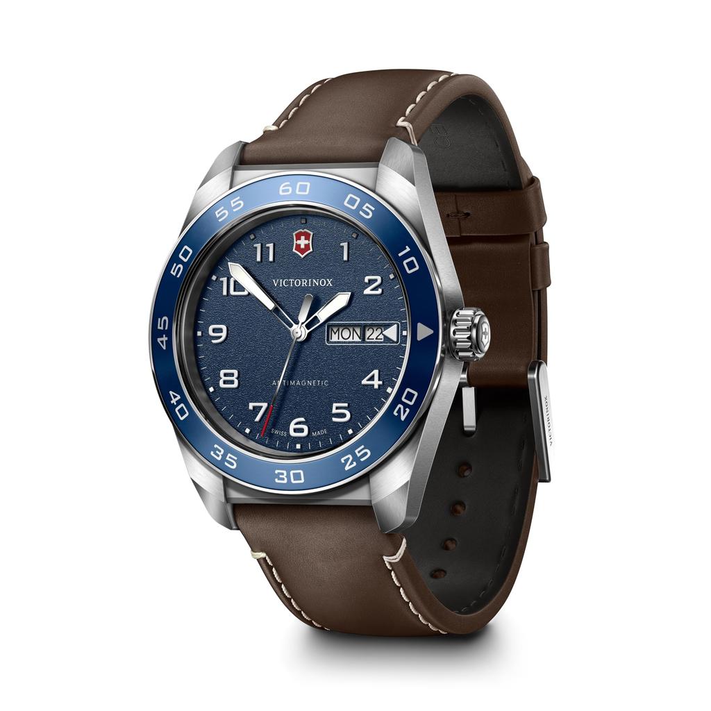 VICTORINOX Swiss Army Quartz 242040 warranty Watch, Blue, 5-year