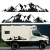 Mountain Graphic Car Stickers Racing Side Door Long Stripe Decals Vinyl Decal 2x