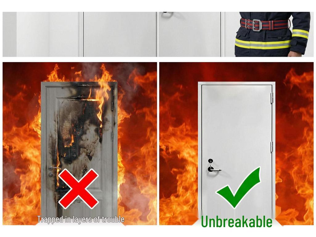 Grade A-C Steel Fire Safety Doors - In Stock & Ready to Ship