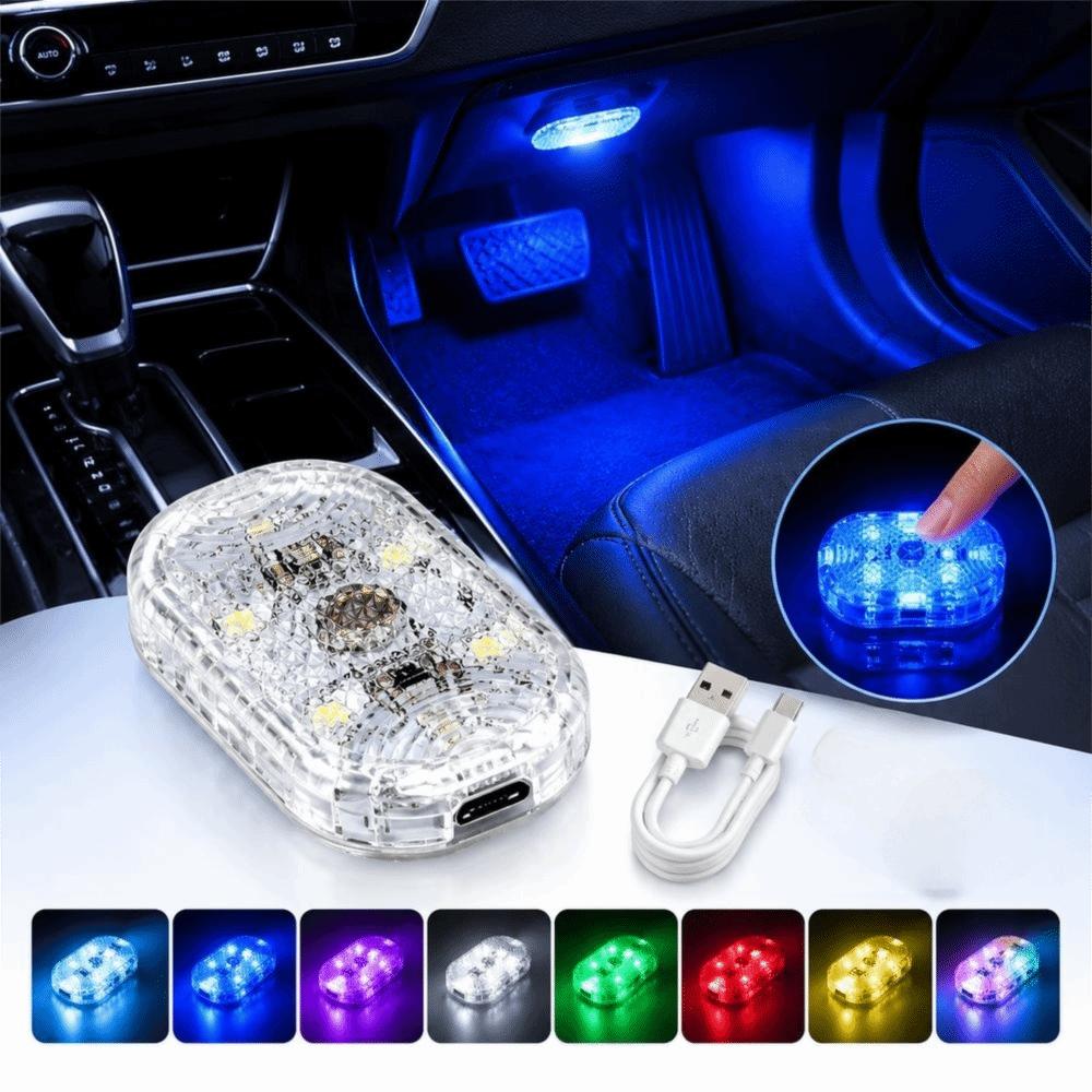 Touch Control Car Touch Ambient Light USB Rechargeable Car Reading Light for Car Door
