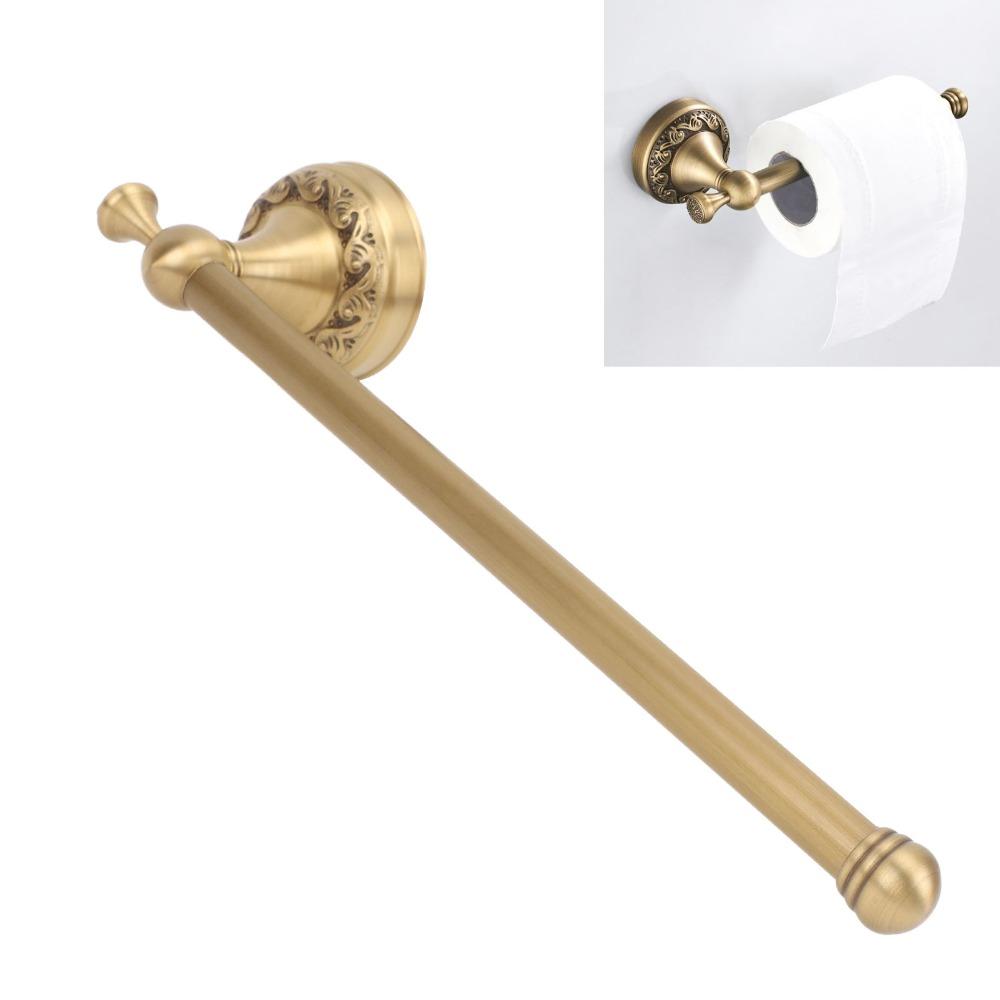 Soporte para Toallas de Mano a Prueba de Óxido Portarrollos de Papel Higiénico de Latón Antiguo Accesorios de Baño