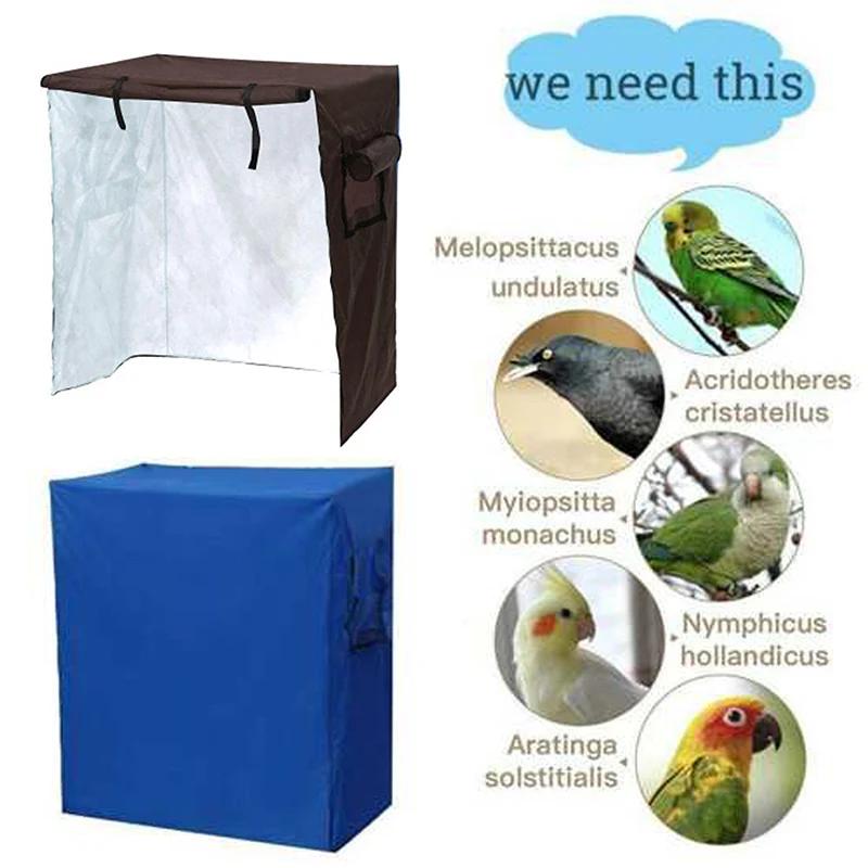Anti UV Solid Sleep Helper Pet Supplies Parrot Dust Proof Large Zipper Protective rainproof Bird Cage Cover Durable Lightweight