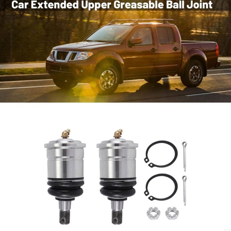 2025 New Extended Front Upper Ball Joint for D40 05-14 Replacement Greasable Ball Joint