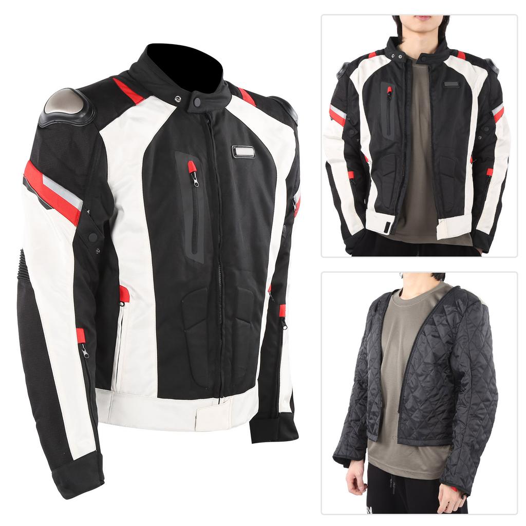 Winter Windproof Motorcycle Jacket Riding Waterproof Warm Jacket Protective Motor Clothing
