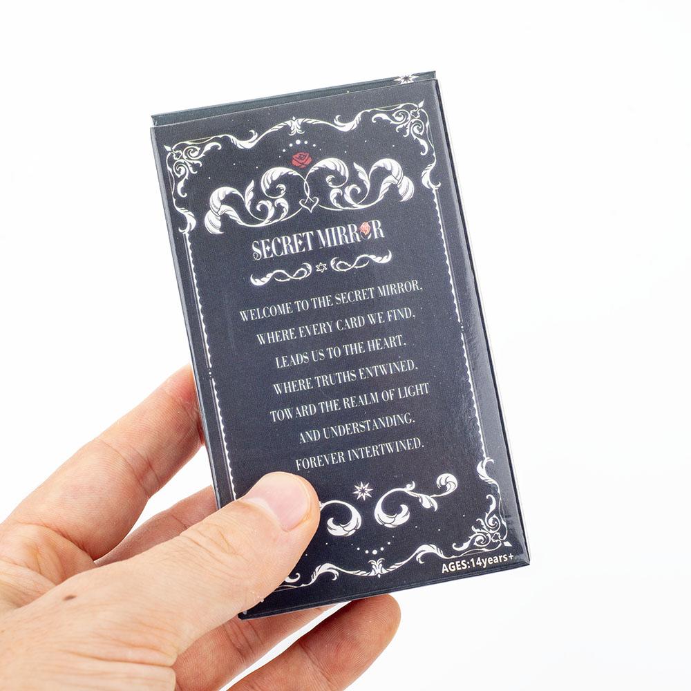 Secret Mirror Tarot 80 Cards Family Gathering Divination Deck English Version Board Game