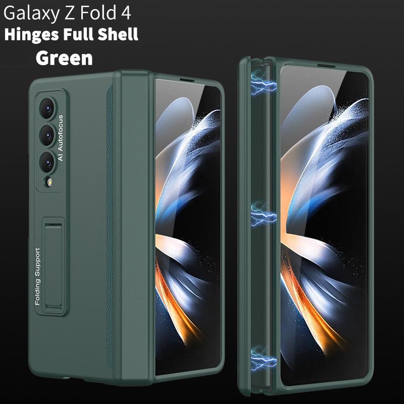For Samsung Galaxy Z Fold 5 4 3 Case Magnetic Stand Adsorption Hinge Anti-fallprotective Protection Cover for Fold5 Fold4 Fold3
