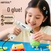 DIY 20W Small 7mm Hot Melt Glue Gun for Handmade Ornaments and Crafts