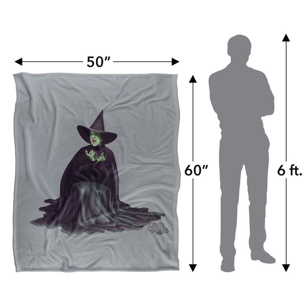 The Wizard Of Oz Wicked Witch Melting Soft Touch Blanket