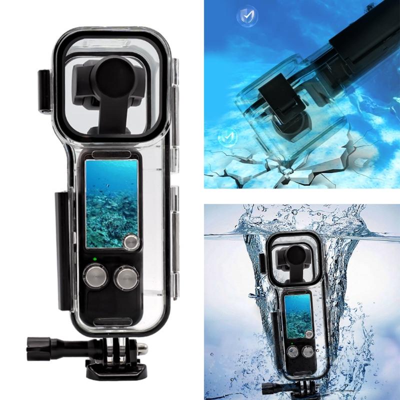 45M Waterproof Case For Pocket 3 Underwater Diving Housing Cover Protective Case Camera Photographic Accessory