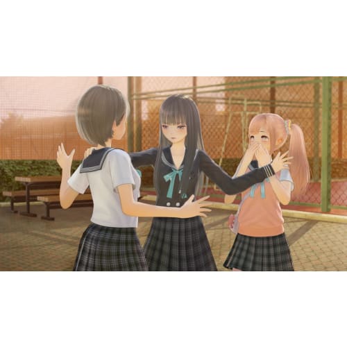 blue reflection the girls sword dancing in illusion - ps4