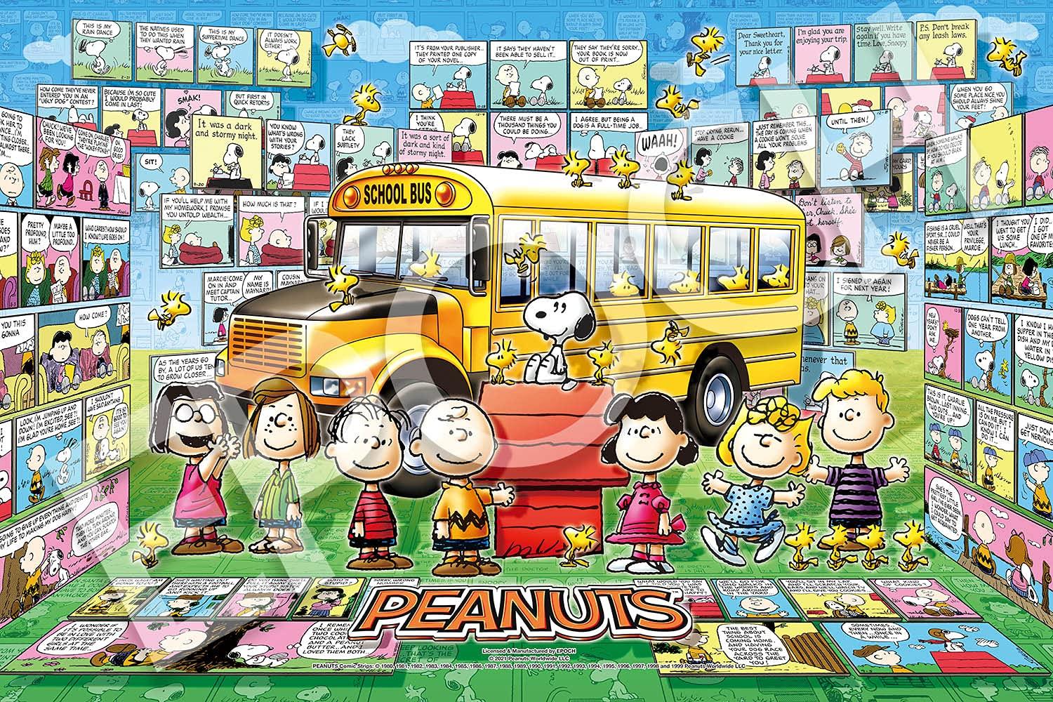 

Пазл EPOCH из 1000 деталей PEANUTS Comic History x с клеем и шпателем с очками EPOCH (50 75см) 12-515с