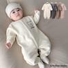 Baby Winter Thick Velvet Jumpsuit - Toddler Long Sleeve Outdoor Romper