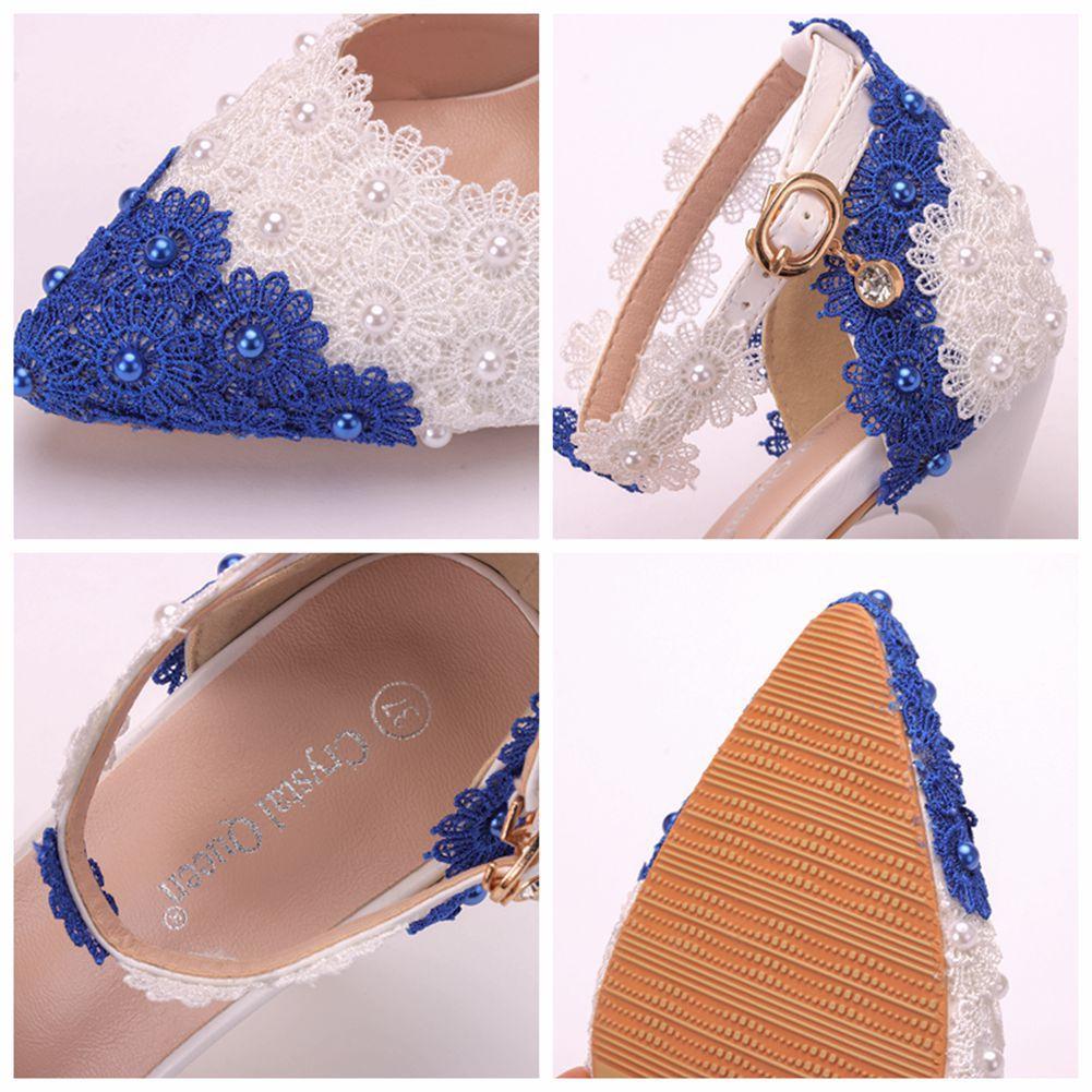 Fashion Lace Flower Banquet Stage Latin Dance Shoes Sandals Thin-Heeled Sandals Women'S Ball Cheongsam Pointed-Toe Sandals Color-Blockin