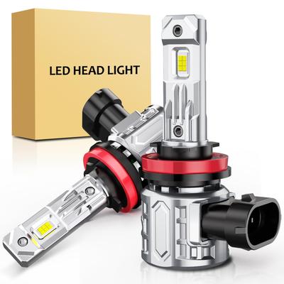 H11 H9 H8 LED Scheinwerfer, Für Autos, Mit Hochgeschwindigkeits-Rotationslüfter, Hoch