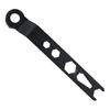 15.5cm Length Angle Grinder Wrench Four-claw Grinder Wrench Black Color