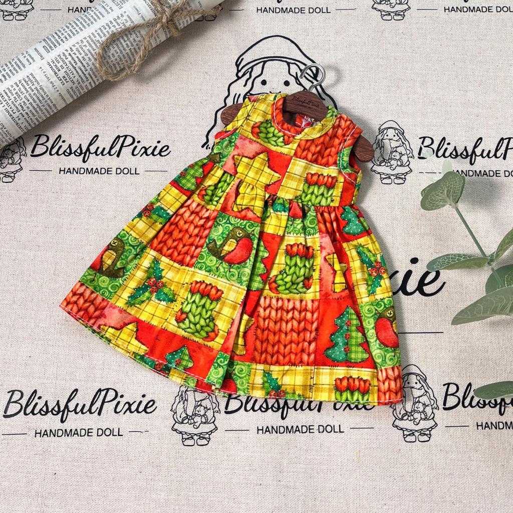 BlissfulPixie Handmade Waldorf Doll Clothes 30cm Clothes Set Lovely Box Girls Christmas Birthday Gift Ariana Clothes Accessories -