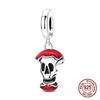 Skull Apple Charms Copper Luminous Dangle Pendant Fit Bangle Bracelet Necklace Necklace Diy Jewelry
