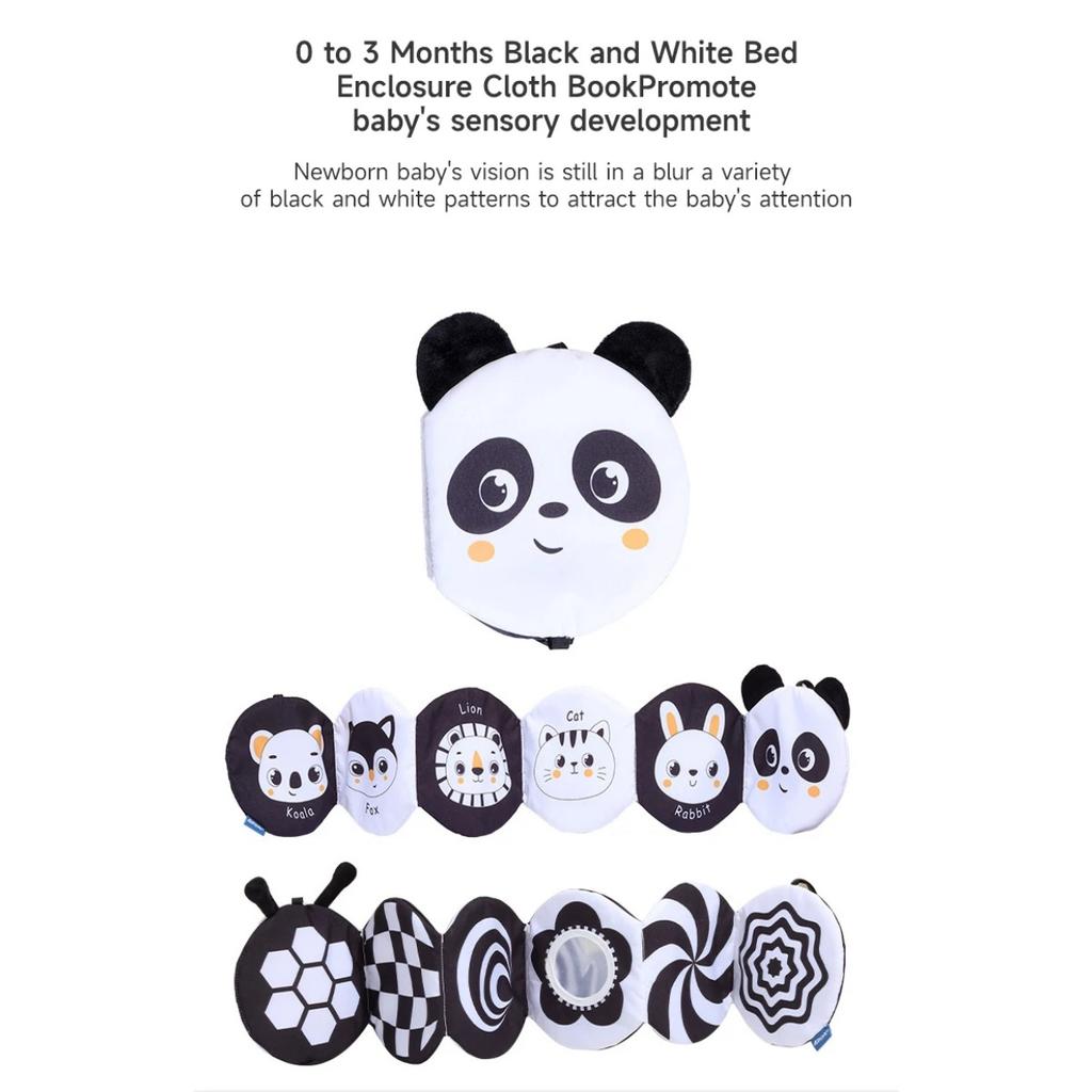 Baby Soft Cloth Book Sensory Cloth Book Toys Early Education Toys Montessori Stroller Toys Baby Crib Toy Baby Book Newborn Gifts