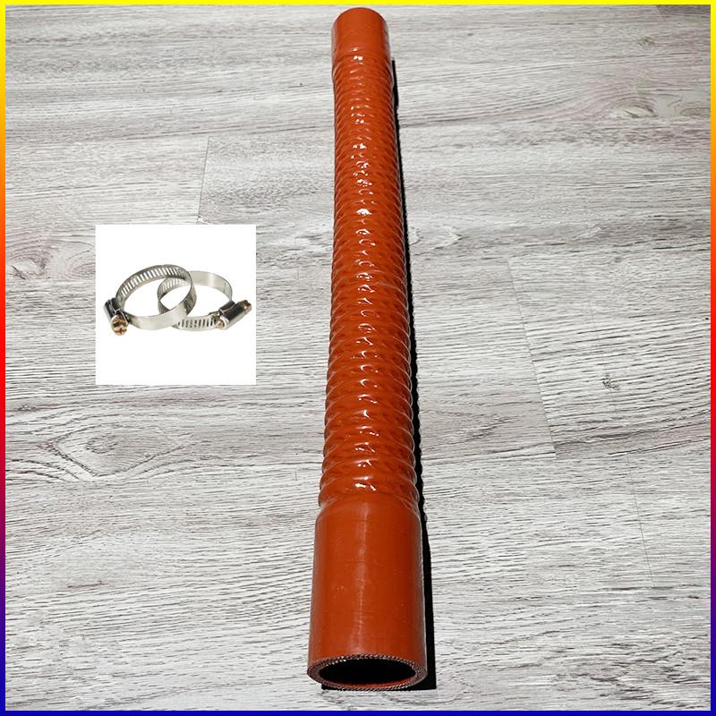 Universal ID30-100mm Silicone Flexible Hose Air Intake Pipe Length 400-700mm Radiator Tube High Pressure Temperature 2 Clamps