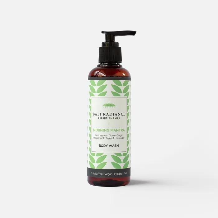 Organic & Vegan Morning Mantra Pursner Body Care/Shampoo/Conditioner/Body Wash/Body Lotion/Body Mist 5-piece set