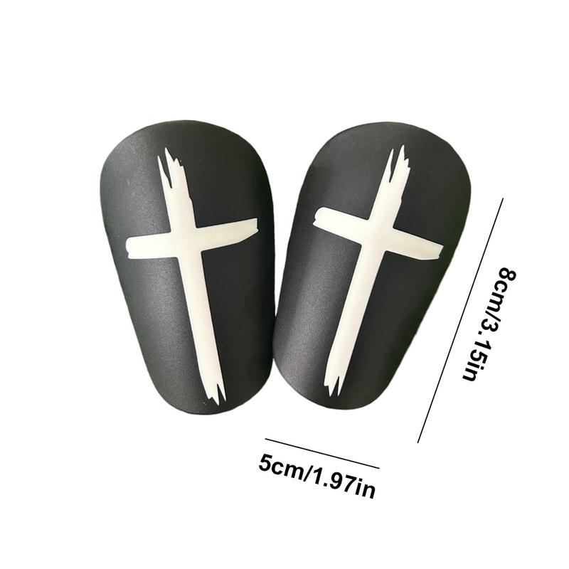 1 paio di parastinchi in EVA Cross Soccer in miniatura parastinchi ammortizzanti piccoli parastinchi leggeri per bambini, giovani e adulti