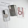 with Glass Screen Protector Case For Samsung Z Fold 8 Galaxy Z Fold 7 6 5 Magnetic Ring Central Axis Matte Protective Cover