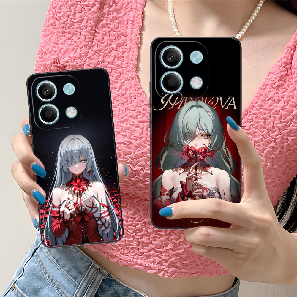 Wuthering Waves Phrolova Phone Case for Xiaomi Redmi 15 14 13 12 A5 3 2 1 C Plus 4G 5G Colorful Printing Cover Pretty Luxury