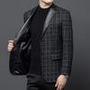 Leather jacket men's suit top layer sheepskin jacket autumn casual leather suit