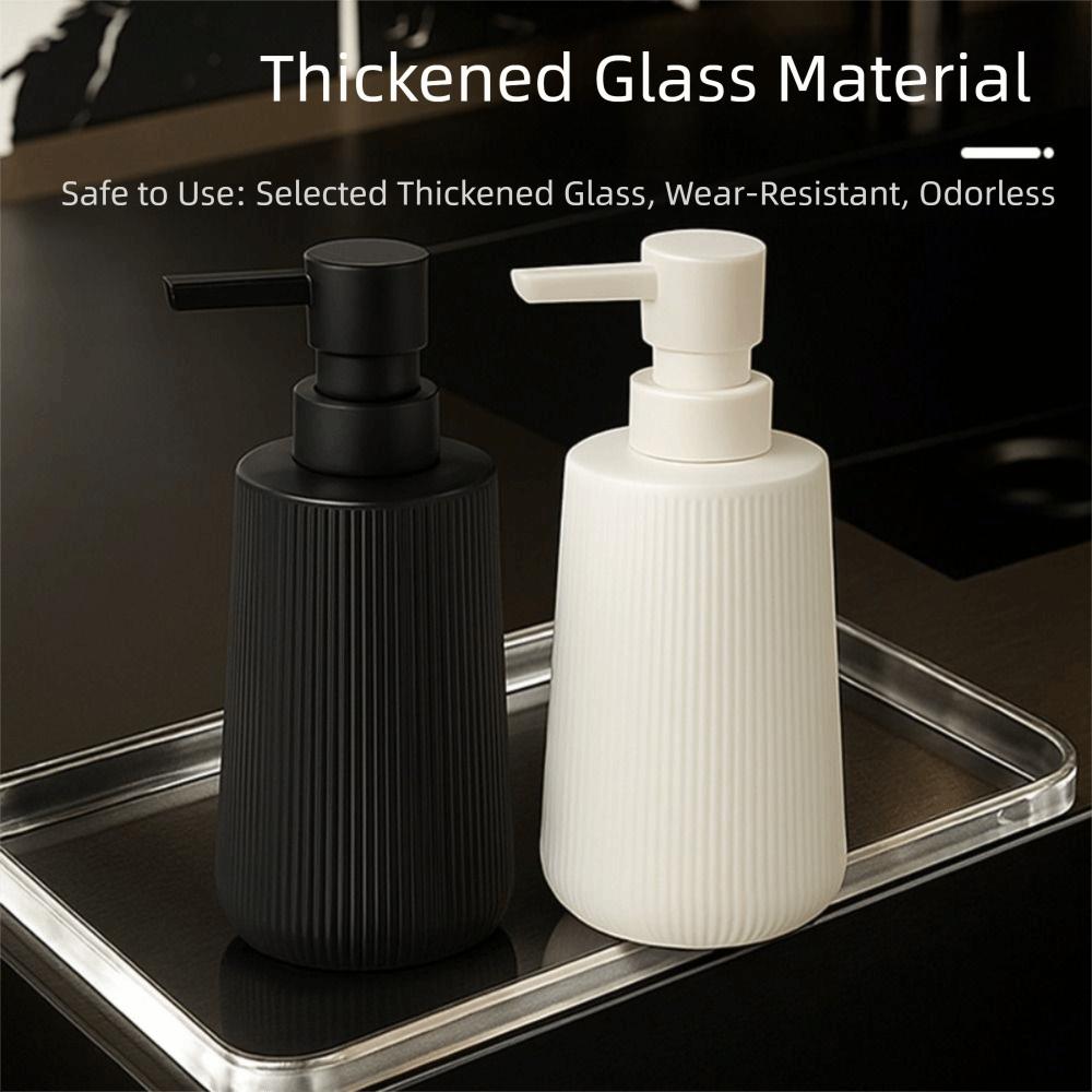 380ml Capacity Handwash Container Press Pump Soap Lotion Bottle Lotion Gel Jar  Kitchen Use